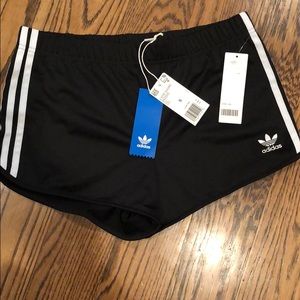 Woman’s Adidas 3 stripe shorts